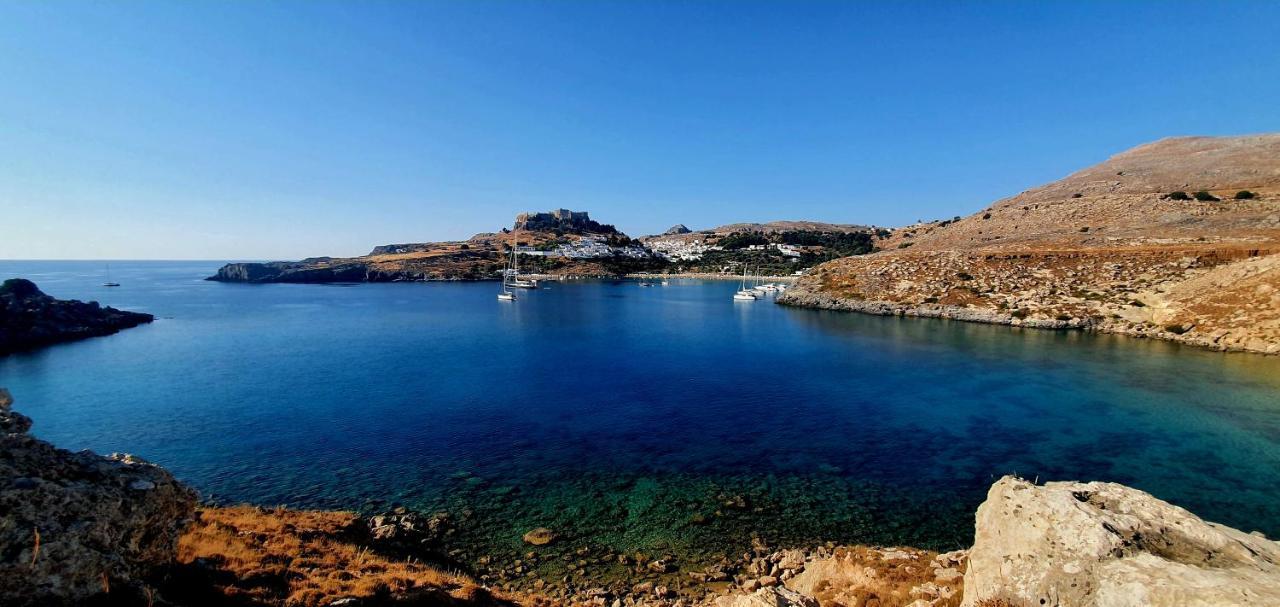 The Olive Tree Villa Lindos Líndos Exterior foto